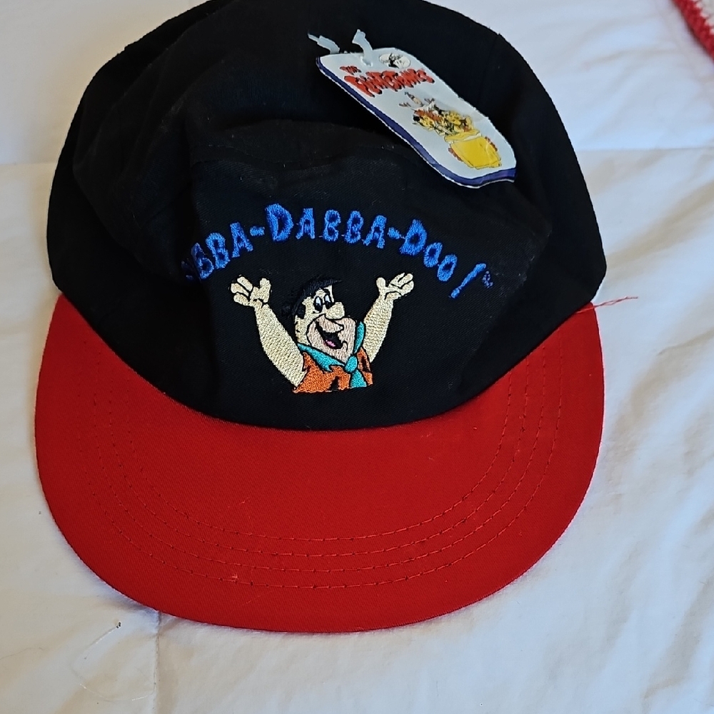 Rare Vintage Collectors Flinstones Cap With Tags